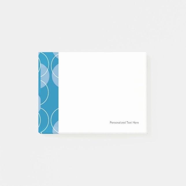 Notas Post-it® Ciclos retro (Anverso)