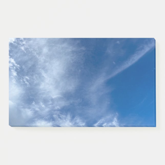 Notas Post-it® Cielo azul n.º 3 (Anverso)