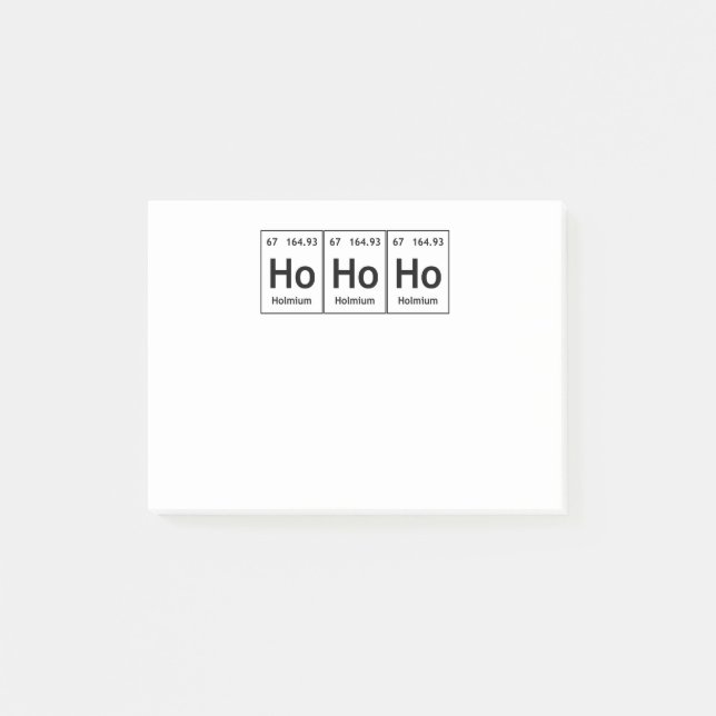 Notas Post-it® Ciencia de la palabra de la tabla periódica del (Anverso)