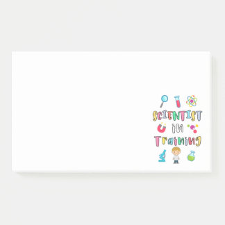 Notas Post-it® Científico en formación para jóvenes científicos