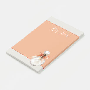 Notas Post-it® Cinta de Botella de Perfume Très Jolie (muy bonita