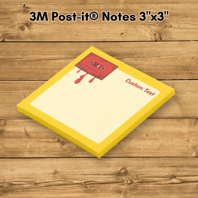 Notas Post-it® Cinta de Corazón Rojo (Subido por el creador)
