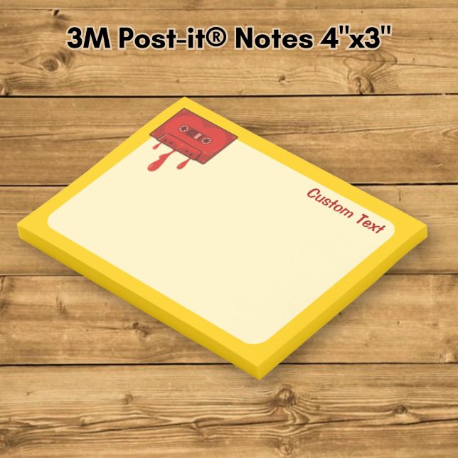 Notas Post-it® Cinta de Corazón Rojo (Subido por el creador)