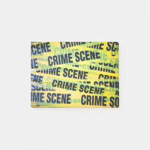 Notas Post-it® Cinta de escena del crimen,