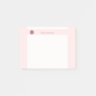 Notas Post-it® Cinta de flores rosadas por Kenneth Yoncich
