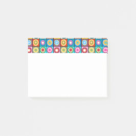 Notas Post-it® Círculos inspirados en Kandinsky
