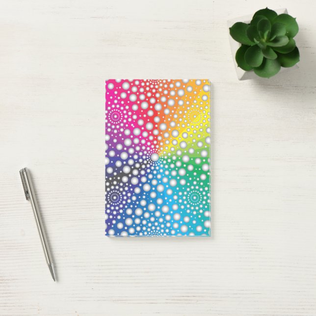 Notas Post-it® Círculos Mandala 2 (Oficina)