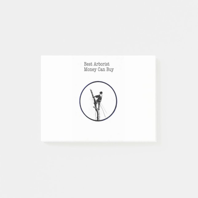 Notas Post-it® Cirujano arborisco de chainsaw (Anverso)