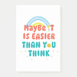 Notas Post-it® Cita Retro Positiva
