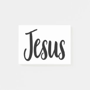 Notas Post-it® Citas cristianas estéticas de Jesús Gospel Graph