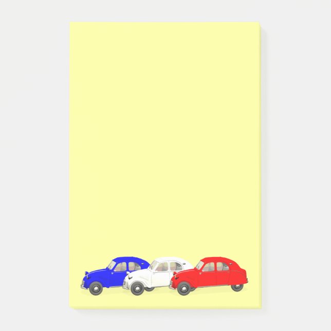 Notas Post-it® Citroën 2 CV (Anverso)