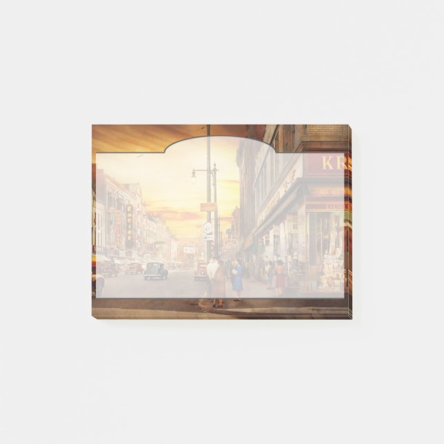 Notas Post-it® Ciudad - Amsterdam NY - La ciudad perdida 1941 (Anverso)