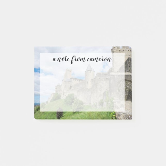 Notas Post-it® Ciudad Fortificada De Carcasona (Anverso)