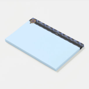 Notas Post-it® Clan Clark Escudo