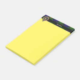 Notas Post-it® Clan Gunn Escudo Notes