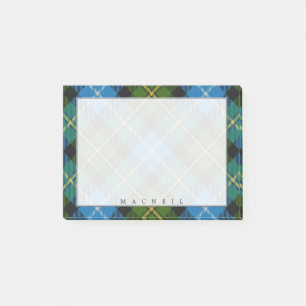 Notas Post-it® Clan Regal Scottish MacNeil Tartan