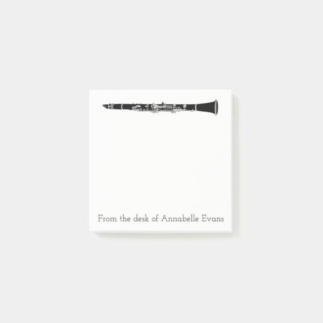 Notas Post-it® Clarinet (Anverso)