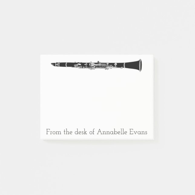Notas Post-it® Clarinet (Anverso)