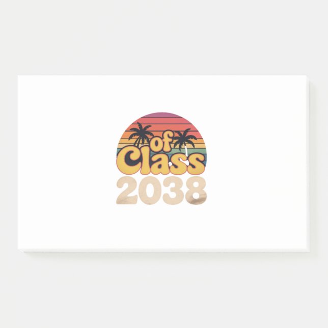 Notas Post-it® Clase de 2038 (Anverso)