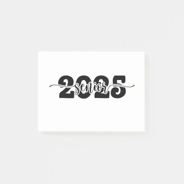 Notas Post-it® Clase de Graduación Superior de 2025 (Anverso)