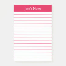 Clásico Cherry Red Lined Personalizado