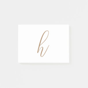 Notas Post-it® Classy Initial Post-it Notes