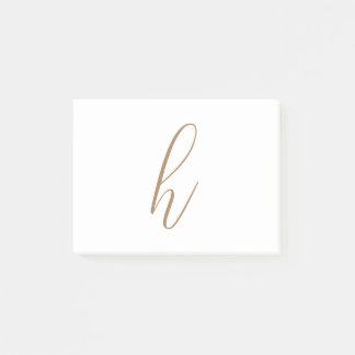 Notas Post-it® Classy Initial Post-it Notes