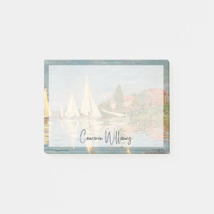 Notas Post-it® Claude Monet Regatta at Argenteuil, c.1872