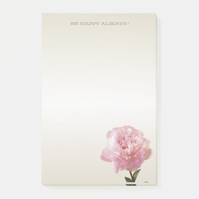Notas Post-it® Clavel romántico moderno - Personalizado (Anverso)
