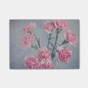 Notas Post-it® Claveles rosados