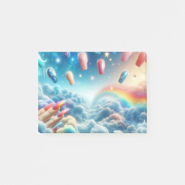 Notas Post-it® Clavos de sueño (Anverso)