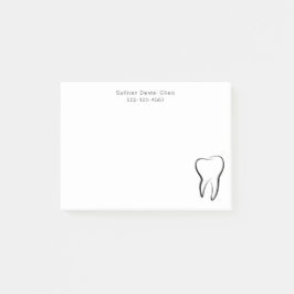 Notas Post-it® Clínica Dental Dentistry Gráfica Médica