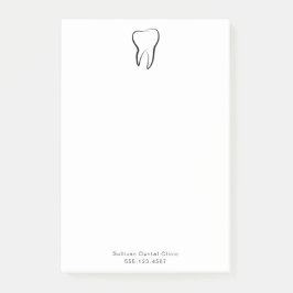 Notas Post-it® Clínica Dental Dentistry Gráfica Médica