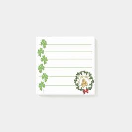 Notas Post-it® Clover Buena Suerte