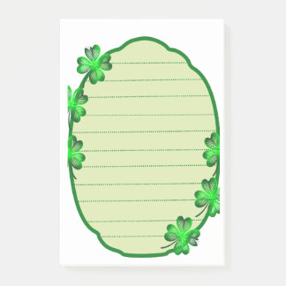 Notas Post-it® Clover note