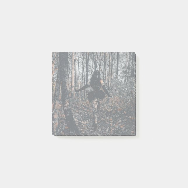 Notas Post-it® Clownin' in the woods (Anverso)