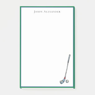 Notas Post-it® Club de golf y baile Personalizado