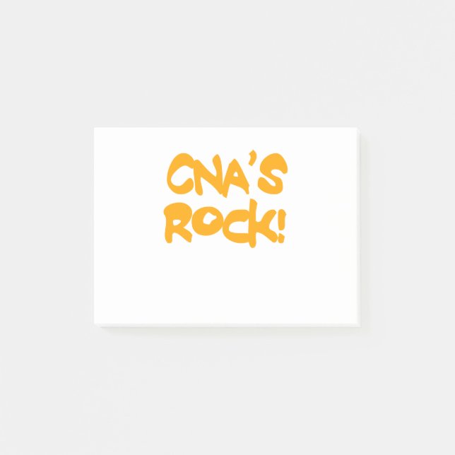 Notas Post-it® cna's rock (Anverso)