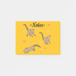 Notas Post-it® Coatis Bebés