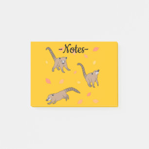 Notas Post-it® Coatis Bebés