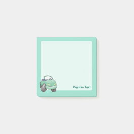 Notas Post-it® Coche Mint Green Personalizado