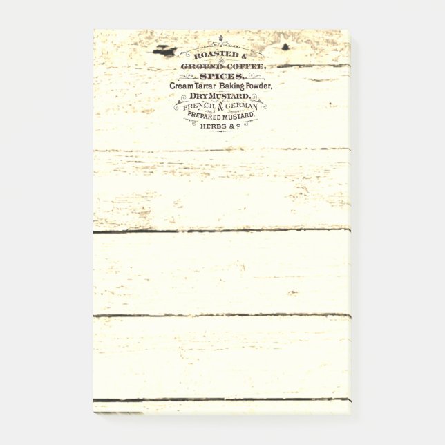 Notas Post-it® Cocina vintage (Anverso)