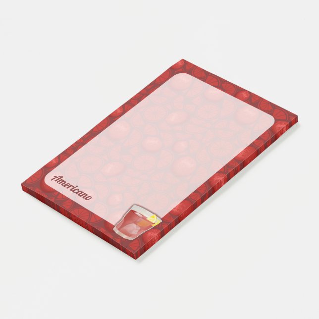 Notas Post-it® Cocktail Americano (En perspectiva)