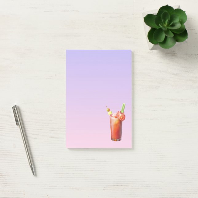 Notas Post-it® Cóctel Creative Bloody Mary (Oficina)