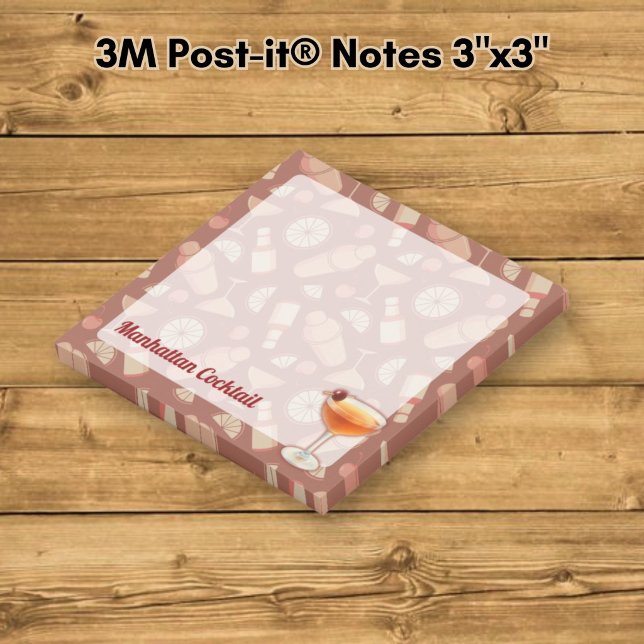 Notas Post-it® Cóctel Manhattan (Subido por el creador)