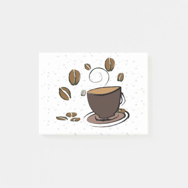 Notas Post-it® Coffee Love (Anverso)