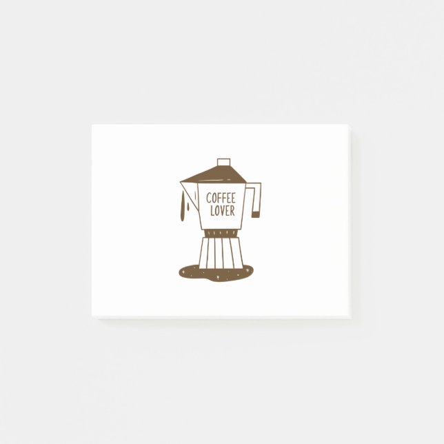 Notas Post-it® Coffee Lover (Anverso)