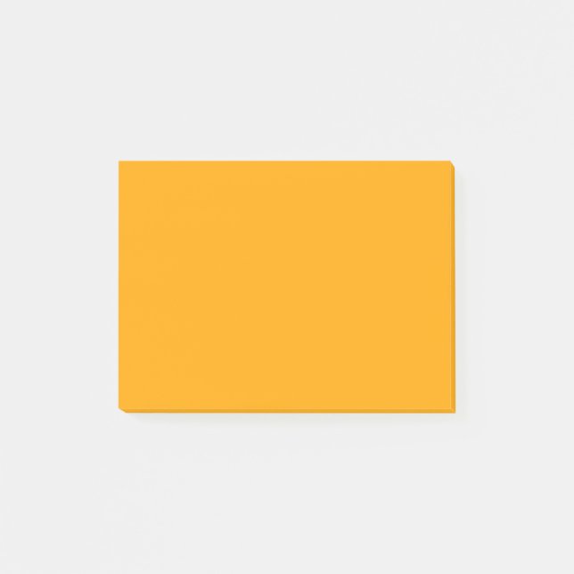 Notas Post-it® Coincidencia de color con estilo naranja (Anverso)