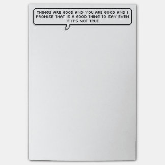 Notas Post-it® Cojín positivo del post-it