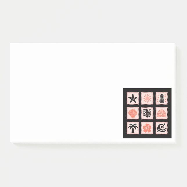 Notas Post-it® Colapso de sellos de naturaleza (Anverso)